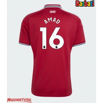 Manchester United Amad Diallo #16 Tricou Fotbal Replică 2026-27 Barbati Acasa